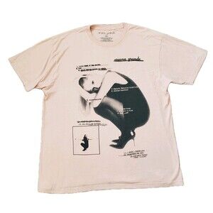 Ariana Grande Eternal Sunshine Tracklist Size 2XL Pink Unisex T-Shirt Album